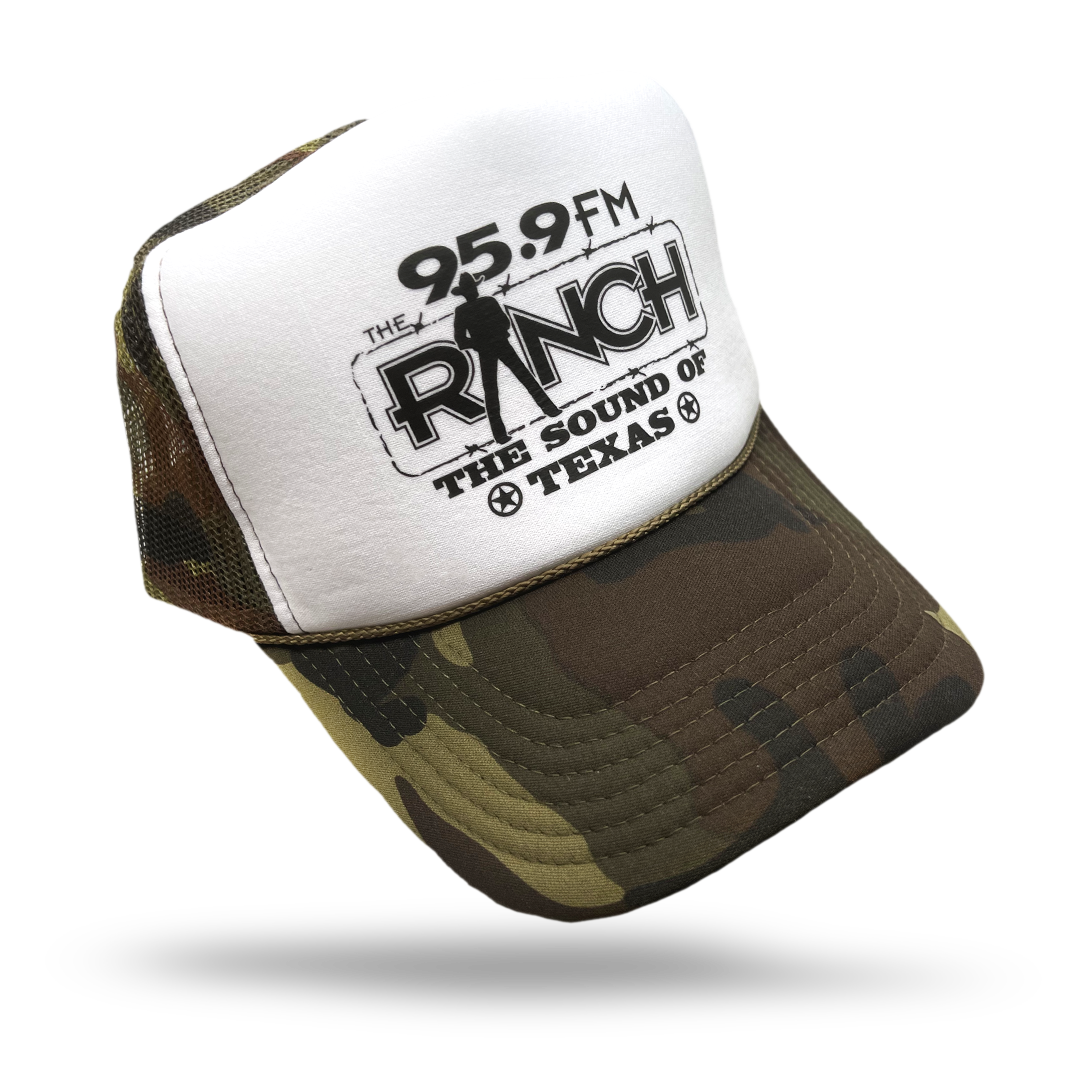 The Ranch Trucker Hat (Camo)