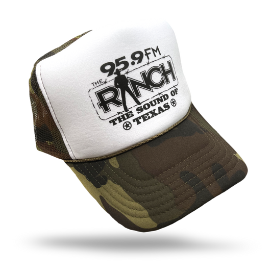 The Ranch Trucker Hat (Camo)